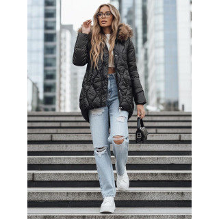 Črna ženska zimska jakna TY5501