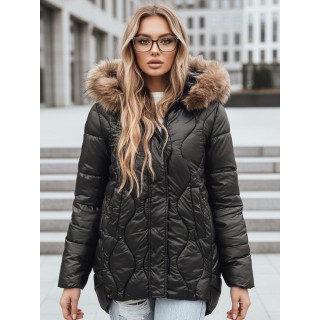 Črna ženska zimska jakna TY5501