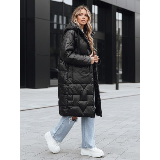 Ženska črna oversized jakna TY5502
