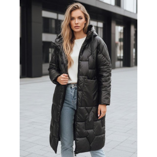 Ženska črna oversized jakna TY5502