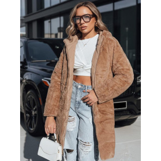 Prešita bež ženska jakna TY5438