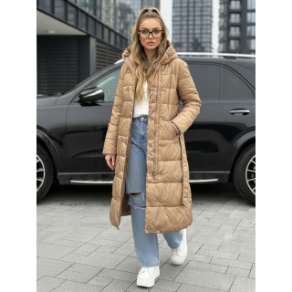 Temno bež dvostranska ženska jakna TY5480