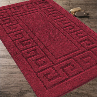 Bordo kopalniška in straniščna preproga z izrezom