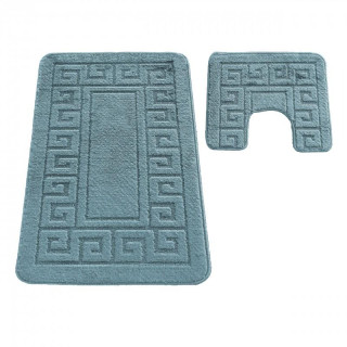 Predpražnik za kopalnico in stranišče v perzijski modri barvi