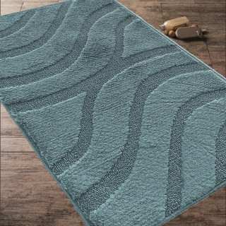 Predpražnik za kopalnico in stranišče v perzijski modri barvi