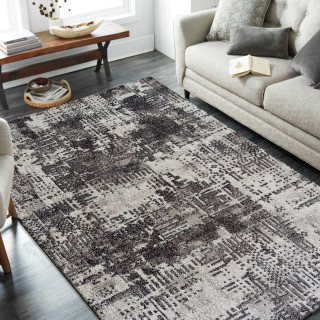 Preproga z obrabljenim vzorcem