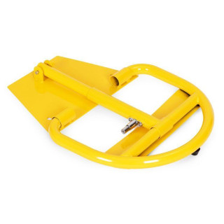 Zložljiva parkirna pregrada s ključem