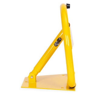 Zložljiva parkirna pregrada s ključem