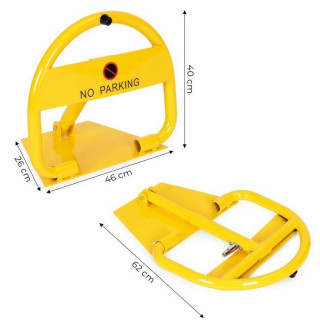 Zložljiva parkirna pregrada s ključem