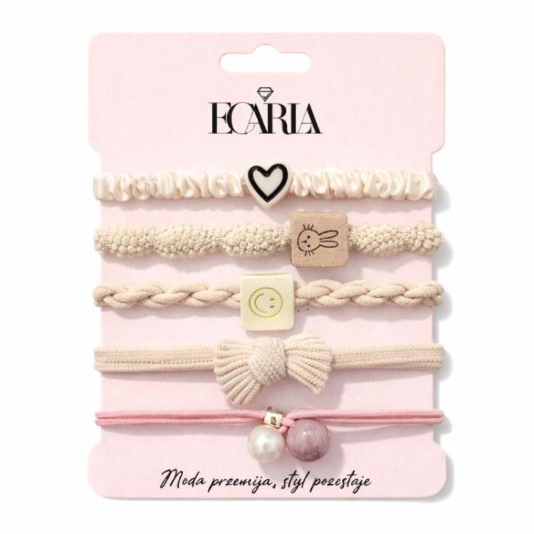 Komplet 5 gumic za lase