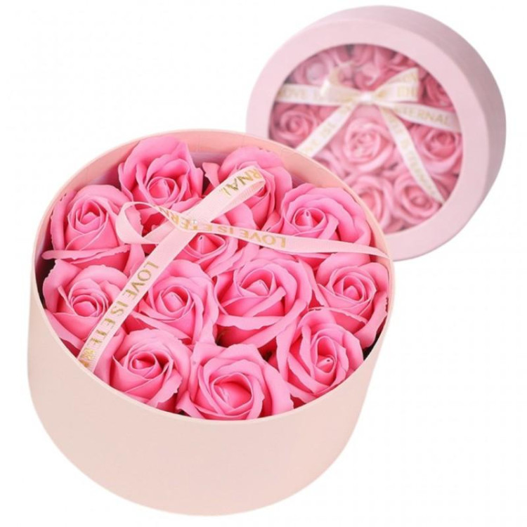 Roza škatla dišečih milnih vrtnic