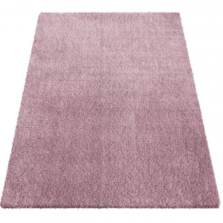 Roza mehka kosmata preproga