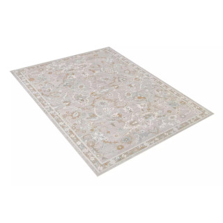 Kremna moderna vzorčasta preproga