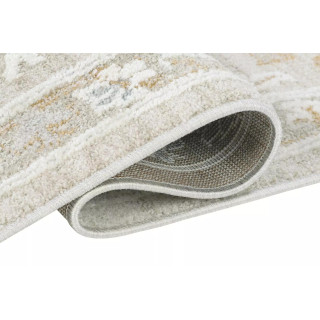 Kremna moderna vzorčasta preproga