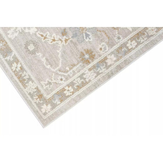 Kremna moderna vzorčasta preproga