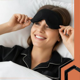 Nastavljiva spalna maska za oči