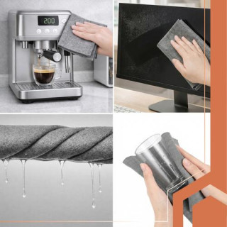 Čarobni robčki za čiščenje oken brez lis 40x50 cm