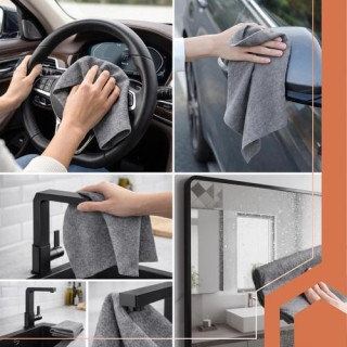 Čarobni robčki za čiščenje oken brez lis 40x50 cm