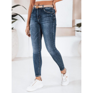 Ženske modre push-up kavbojke UY2795