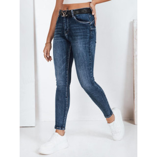 Temno modre ženske push-up kavbojke UY2800