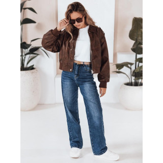 Modre široke ženske kavbojke UY2814