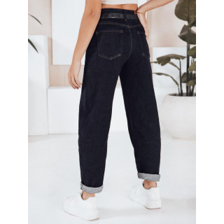 Temno modre ženske kavbojke z balonom UY2766