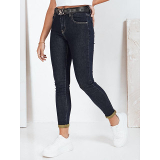 Ženske temno modre oprijete kavbojke UY2799