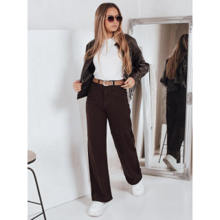 Ženske rjave široke kavbojke UY2842