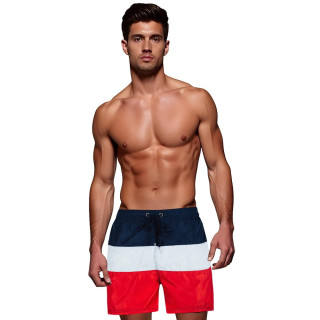 Moške kratke hlače s črtami, pisane barve SX2516