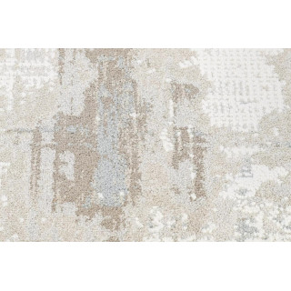 Kremna moderna vzorčasta preproga