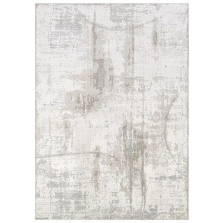 Kremna moderna vzorčasta preproga