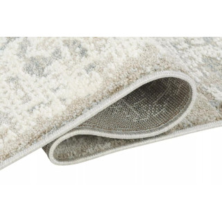 Kremna moderna vzorčasta preproga