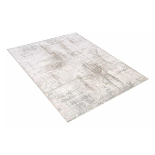 Kremna moderna vzorčasta preproga