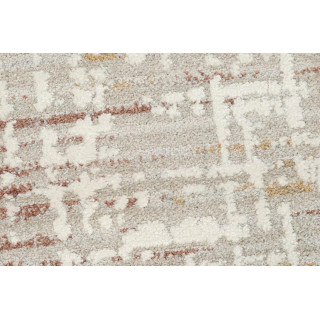 Moderna kremna preproga z vzorcem