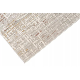 Moderna kremna preproga z vzorcem