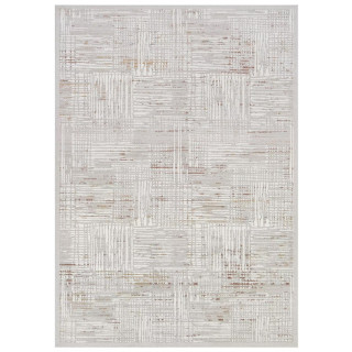 Kremna moderna vzorčasta preproga