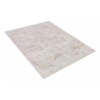 Kremna moderna vzorčasta preproga