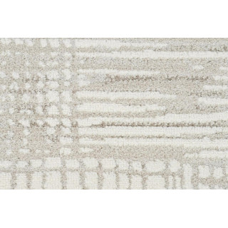 Moderna kremna preproga z vzorcem