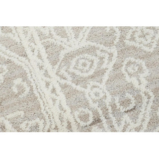 Kremna moderna vzorčasta preproga