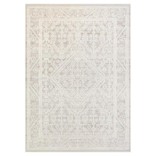 Kremna moderna vzorčasta preproga