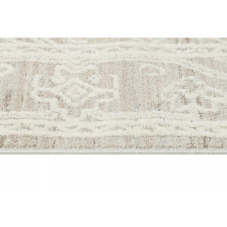 Kremna moderna vzorčasta preproga