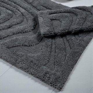 Temno siv komplet kopalniških preprog