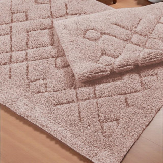 Komplet roza kopalniških preprog