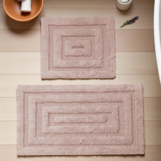 Komplet roza kopalniških preprog