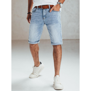 Moške svetlo modre jeans kratke hlače SX2548