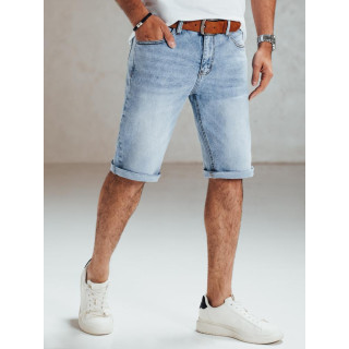 Moške svetlo modre jeans kratke hlače SX2548