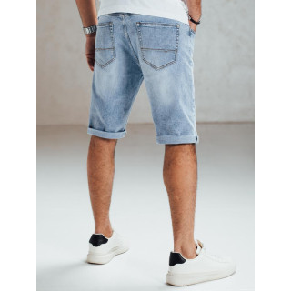 Moške svetlo modre jeans kratke hlače SX2548