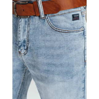 Moške svetlo modre jeans kratke hlače SX2548