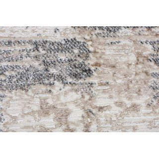 Moderna kremna preproga z nežnim vzorcem