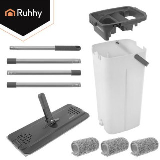 Dvokomorna ploska mop za brisanje - 8,5 l